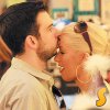 Целувките на известните - Кристина Агилера и Джордан Братман^^