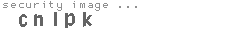 security image