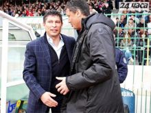 Красимир Балъков и Любо Пенев