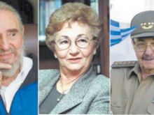 Фидел, Хуанита и Раул Кастро